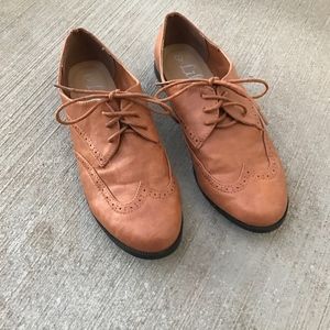 LILLEY (UK) Tan Lace Up Brogue Shoes